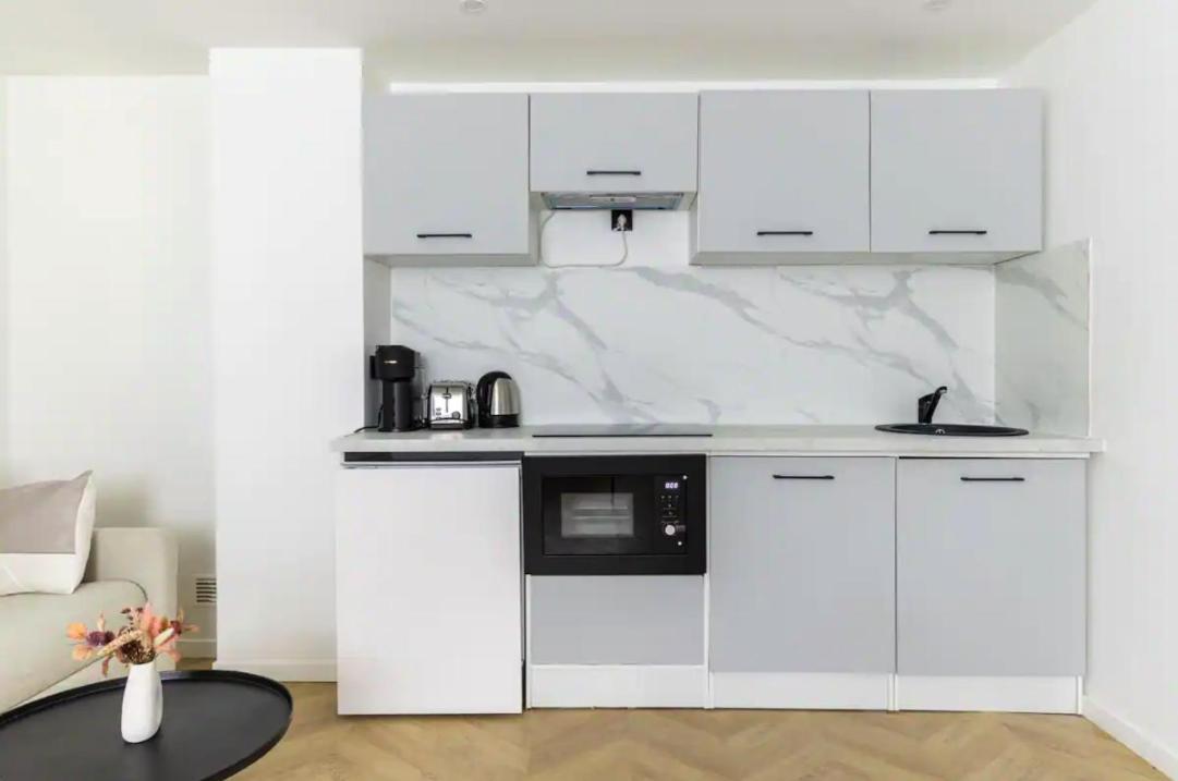 Chapelle/Ordener : Magnifique Appartement 1Br/4P Paris Exterior foto
